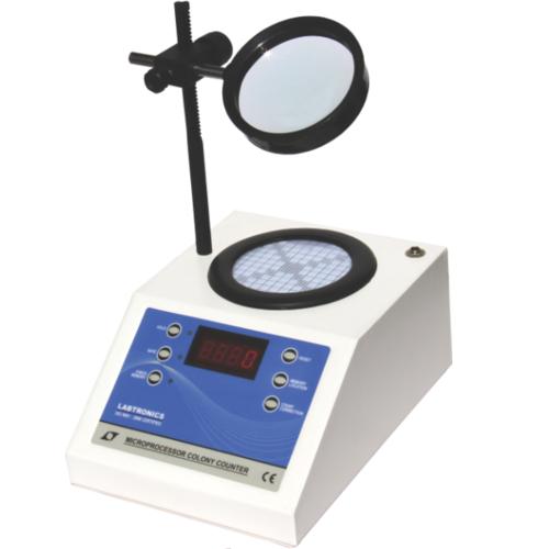 LABTRONICS Microprocessor Colony Counter Model: LT-37 (4 Digit LED Display | Range: 0–9999)
